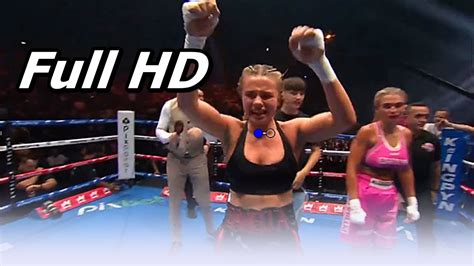 boxer flashes audience|Boxer Daniella Hemsley Flashes After Defeating Aleksandra。